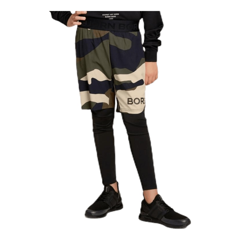 August 4-way stretch shorts jr camo
