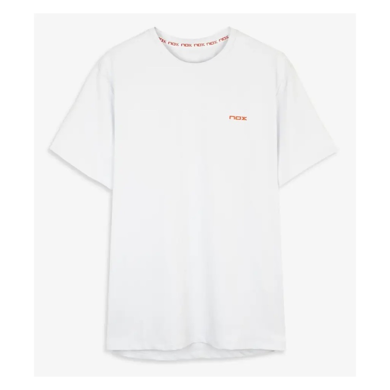 T-shirt de padel Nox Regular Team Blanc