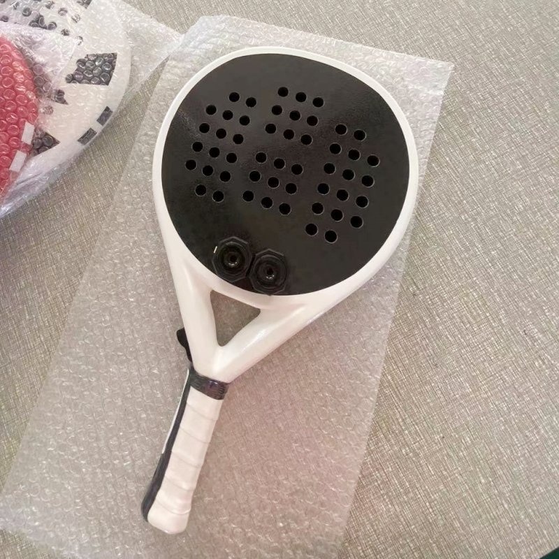 2023 New Design Hot Sale Glass Fiber Carbon Fiber Paddles Light Weight Tennis Pala Paletas De Padel Rackets Carbon 3K 12K 18K Free Sample Padel Racquets