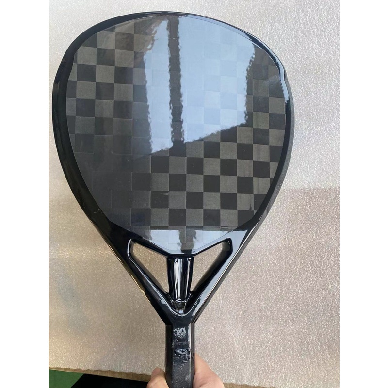 2023 New Design Glossy Surface Diamond Shape OEM Rackets Padel 18K Padel Tennis Rackets