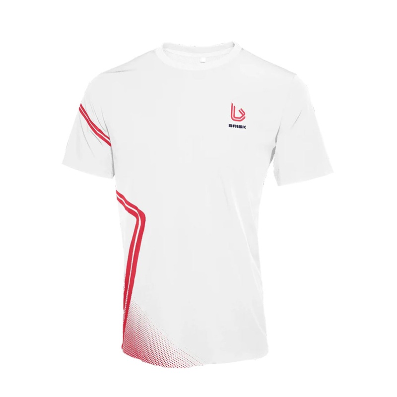 Brisk T-Shirts Men – White|S|M|L|XL