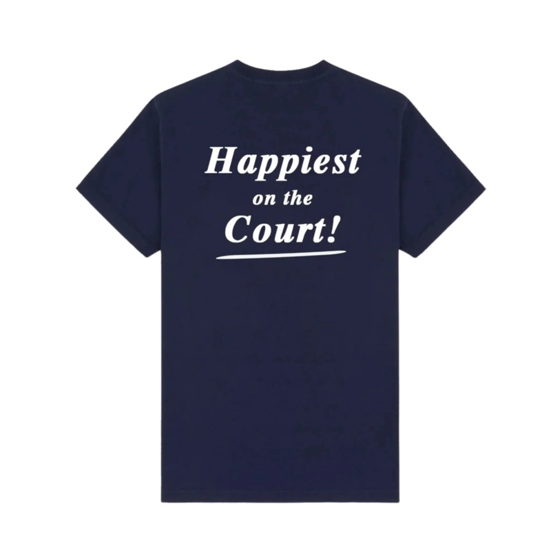 Padel Club – T-Shirt de padel Happiest Bleu Navy