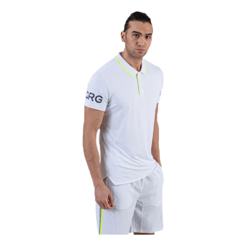 bjorn borg tennis polo white|S|M|L|XL