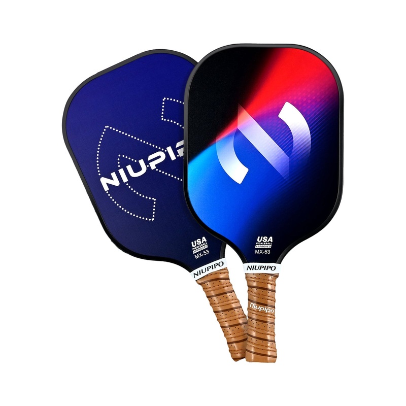 Niupipo Lightweight Fibreglass Pickleball Paddle MX-53-1 (USAP Approved)
