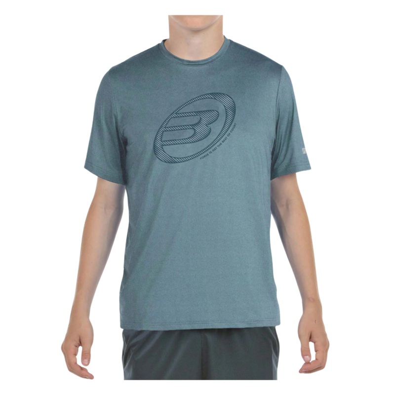 T-Shirt de padel Bullpadel Lande Junior Bleu