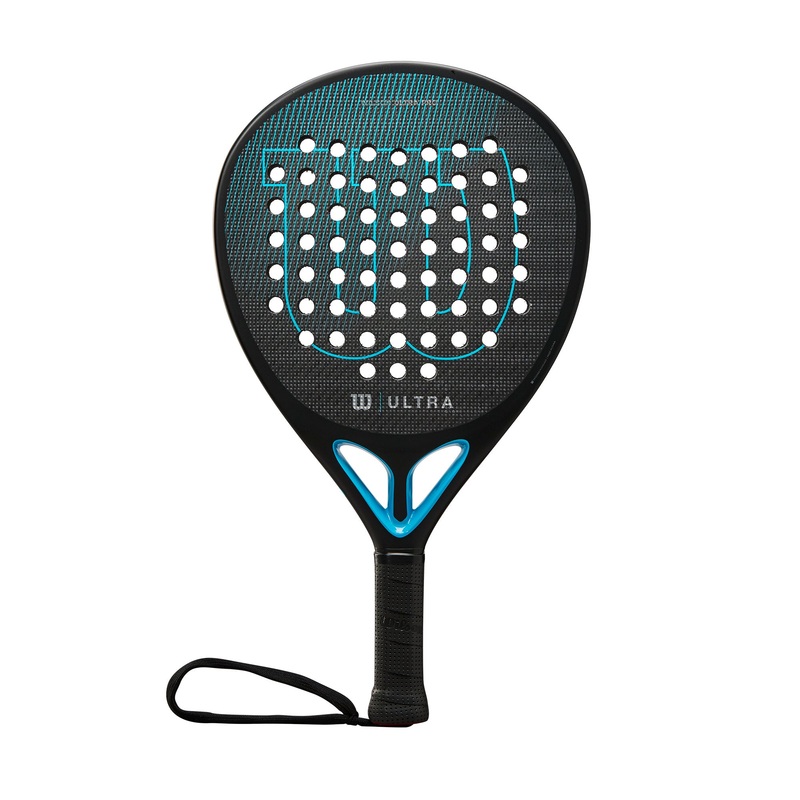 ULTRA PRO V2 PADEL RACKET|4 1/4″|Black/Bright Blue