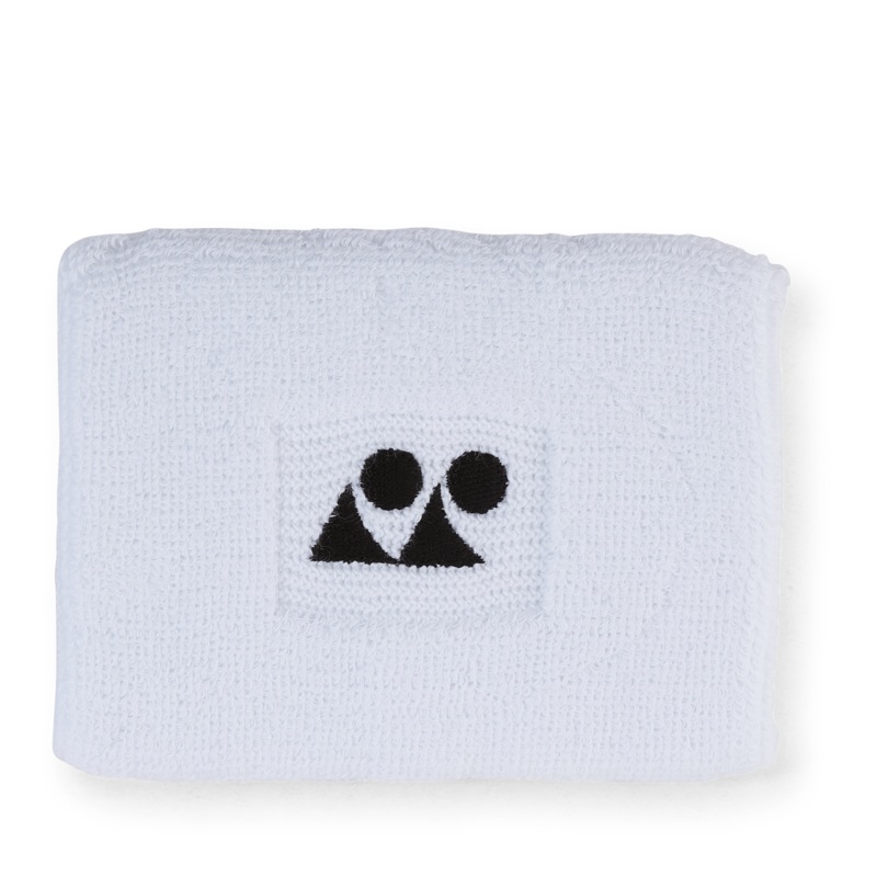 Yonex wristband white|ONESIZE
