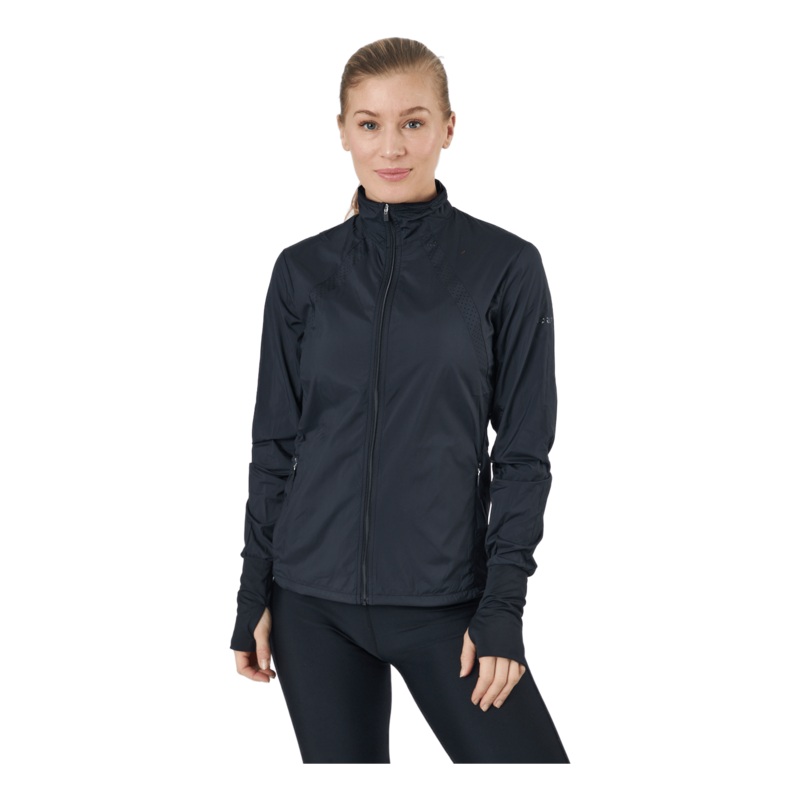 Adv Essence Wind Jacket W Black