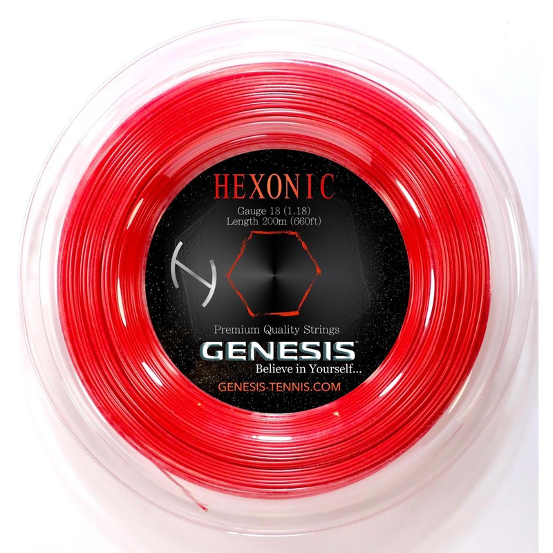Genesis Hexonic 1.27mm – Red (+$23.00)