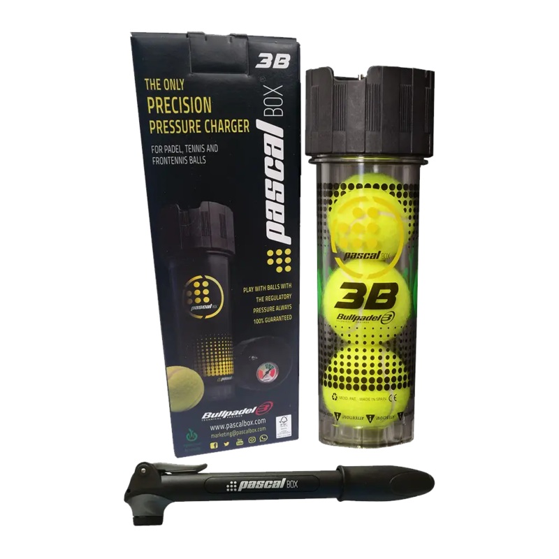 Bullpadel – Pressurisateur de balles Pascal Box by Bullpadel