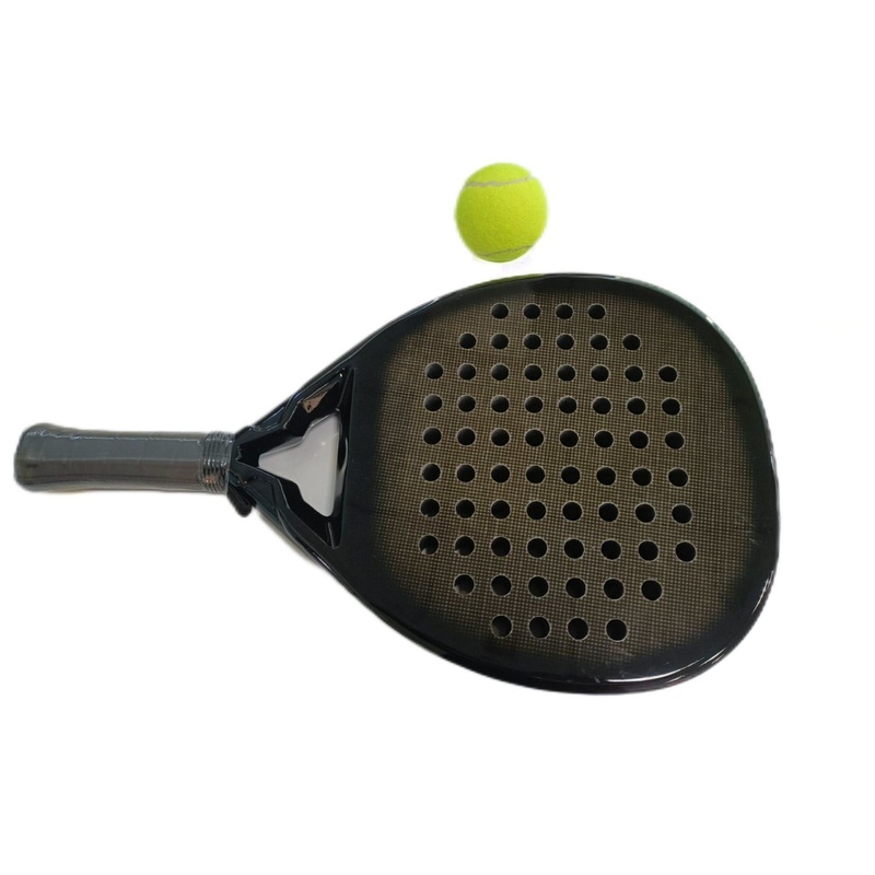 Custom Logo Light Weight Diamond Shape Light Weight Carbon Fiber Pickleball Pickle Ball Paddle Padel Rackets
