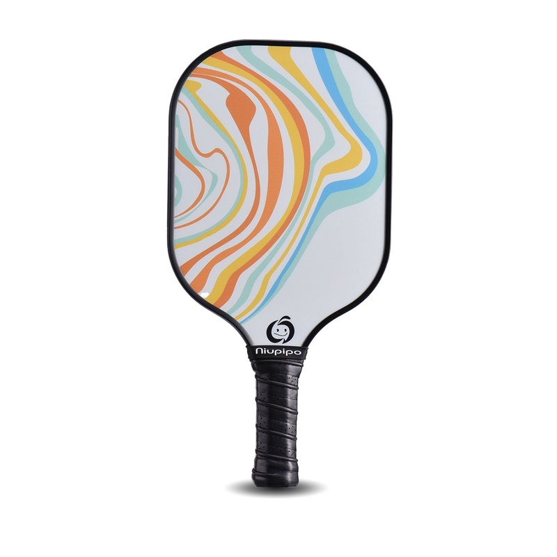 Niupipo Adult Pickleball Paddle MX-23-2 (White) (USAP Approved)