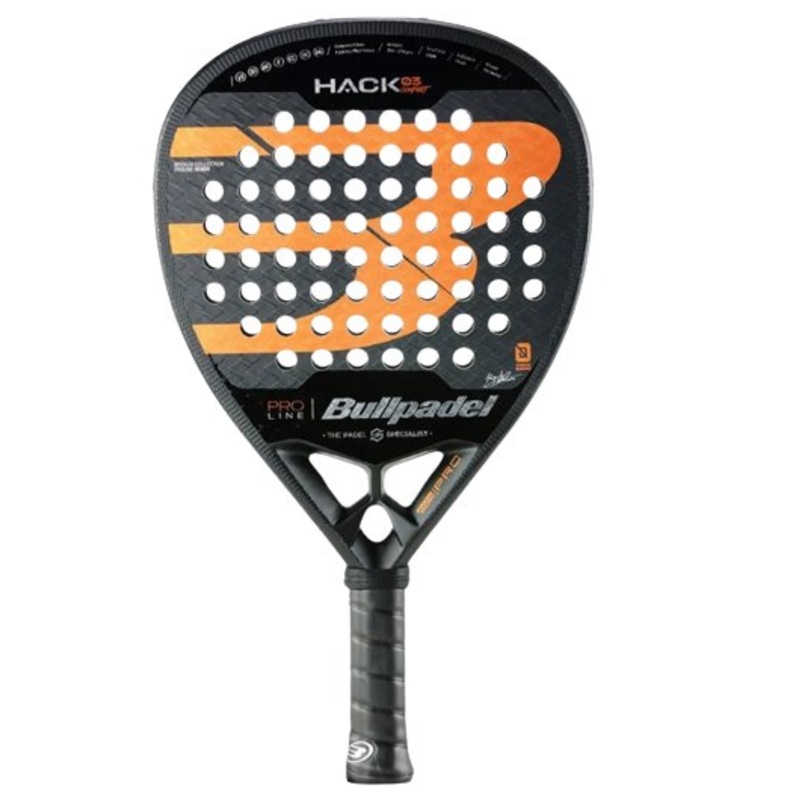 BULLPADEL PADEL RACKET HACK 03 COMFORT 2024