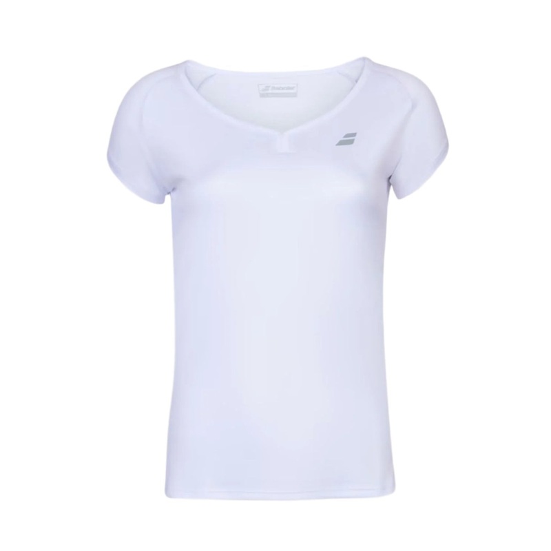 Babolat Play Cap Sleeve Dame Top (Hvid)