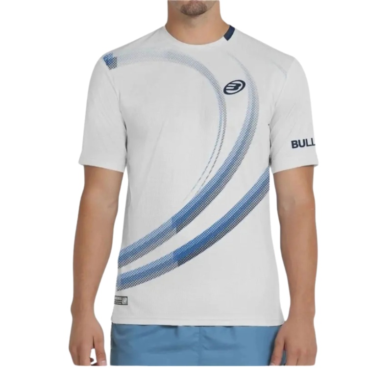 Bullpadel – T-Shirt de padel Beque Blanc