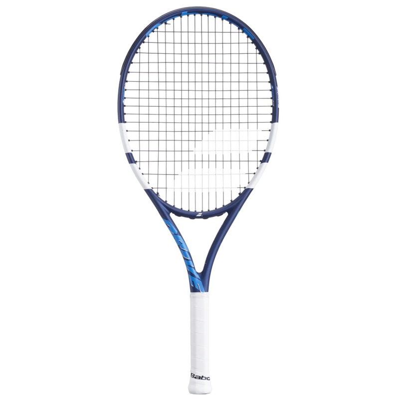 Babolat Drive 25 Junior Tennis Racket (Blue-white) (Prestrung)