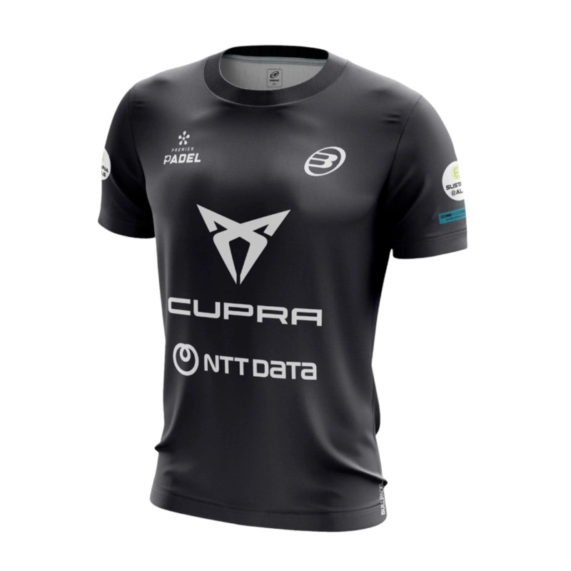 Bullpadel – T-shirt de padel Marfi Tello Noir