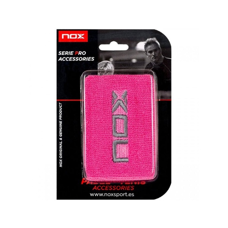 WRIST SUPPORT BLISTER 2 UNIT PINK (WHITE LOGO)
