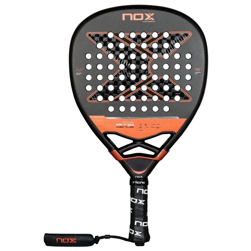 NOX AT10 Luxury Genius Attack 12K By Agustin Tapia 2025 Padel Racket