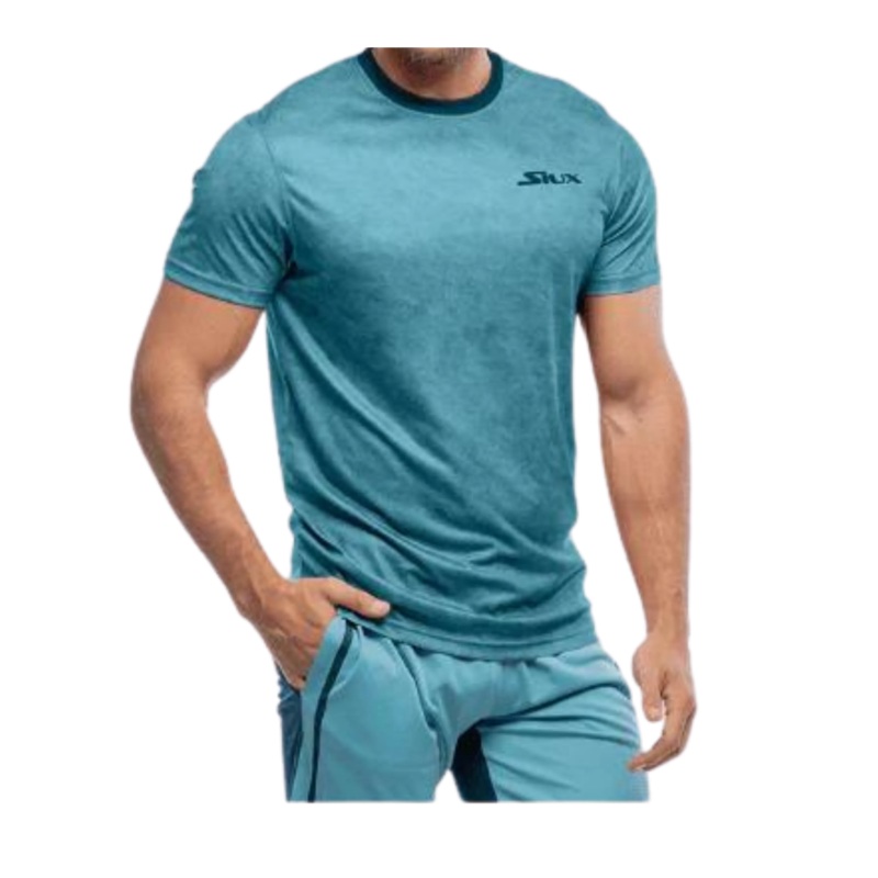 Siux – T-shirt de padel Jamming Turquoise