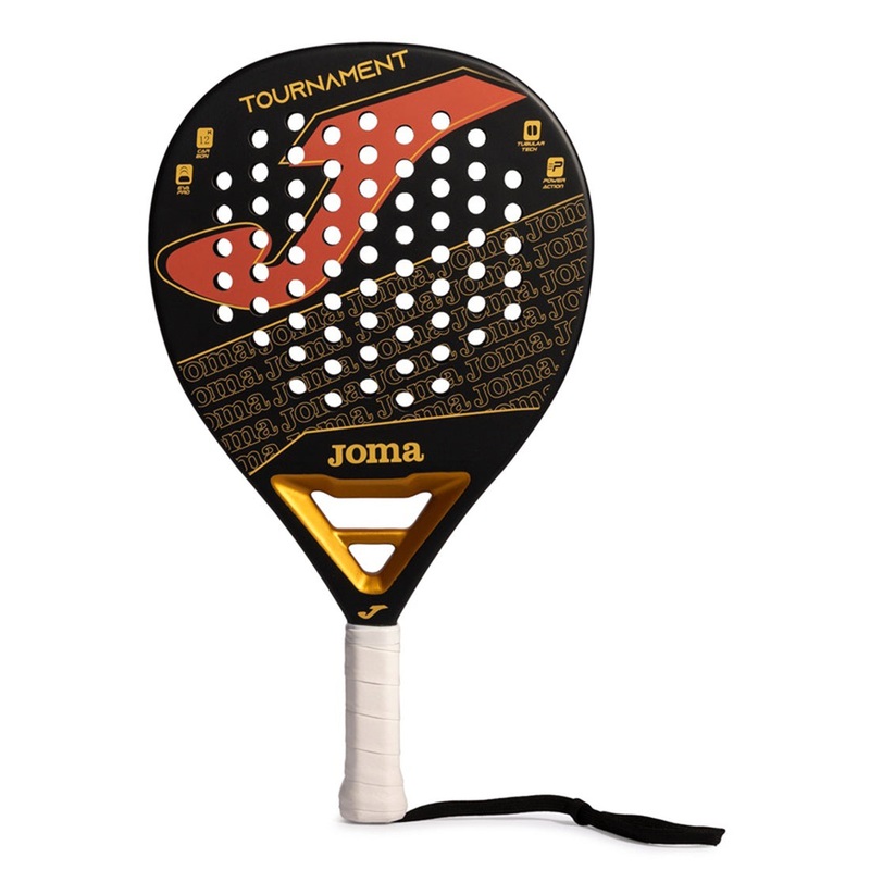 Tournament Paddle Racket|Black Gold/Red|one size