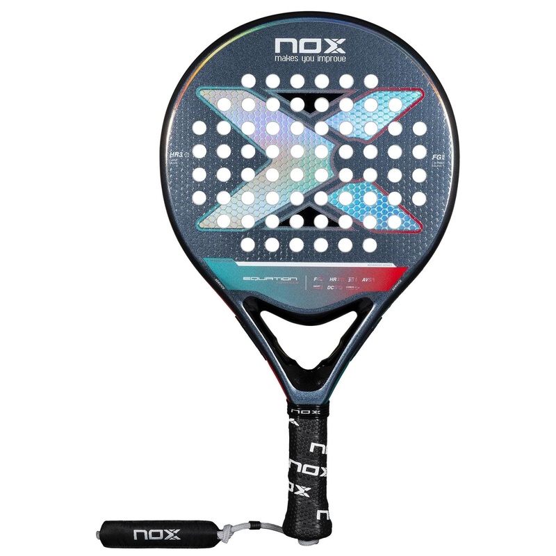 NOX Equation Light W Advance Series Padel Racket – Blue / Red