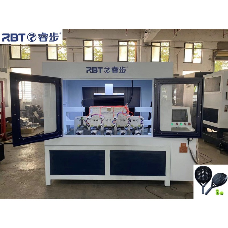 Rbt CNC Machinery for Padel Racket Hole Drilling and Milling