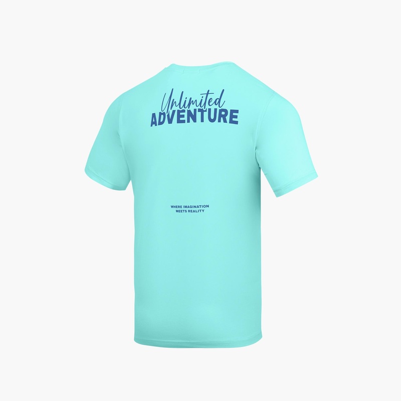 Yonex Men’s Round Neck T-Shirt (Turquoise) Play 5 Series