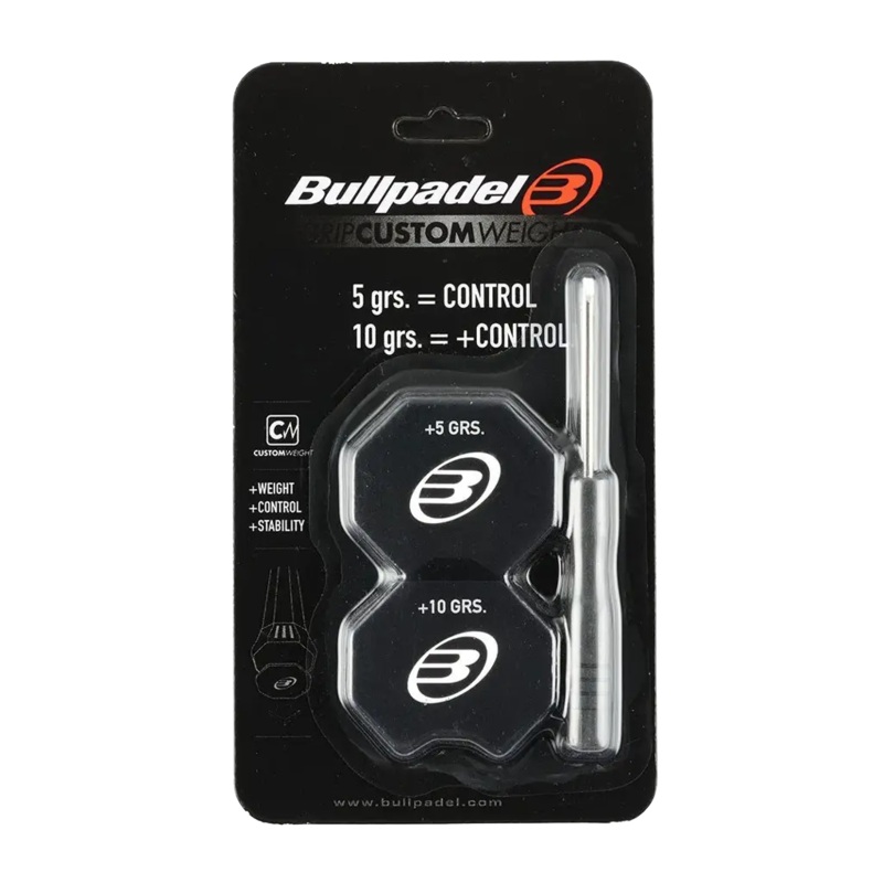 Bullpadel – Poids de grip pour raquettes Bullpadel
