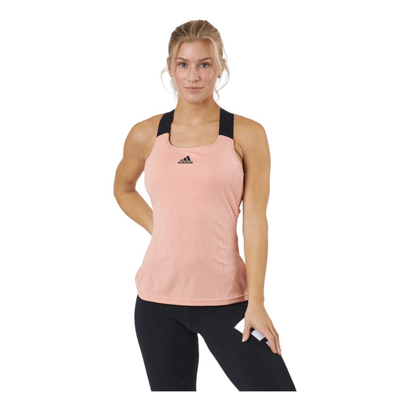 Y-tank P.blue Aeroknit 000/coral
