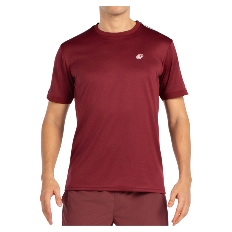 T-Shirt de padel Bullpadel Alder Bordeau