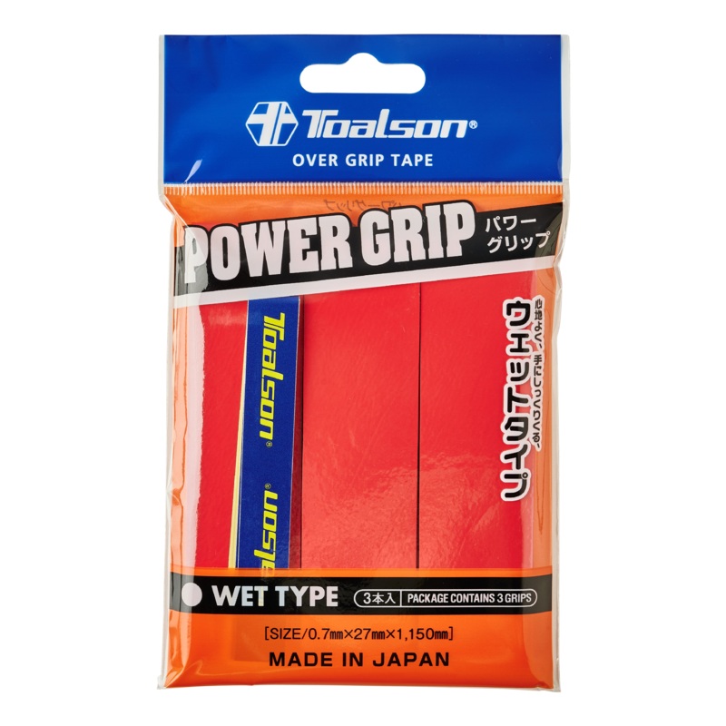 Toalson Power Grip 3-pak (Rd)