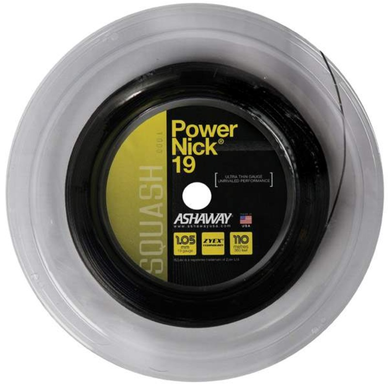Ashaway Powernick 19 1.10mm – Black (+$32.00)
