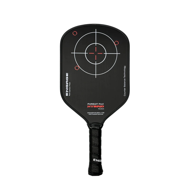 (New Graphic) Engage Pursuit Pro1 Hybrid 15.2MM Power Series Pickleball Paddle