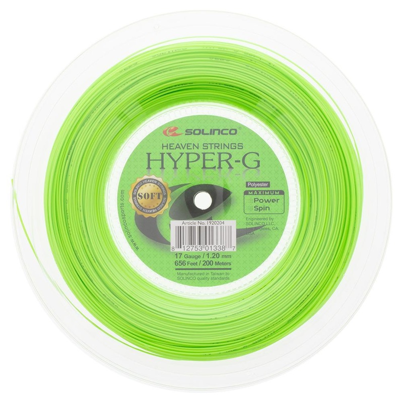 Solinco Hyper-G Soft 1.20mm – Green (+$26.00)