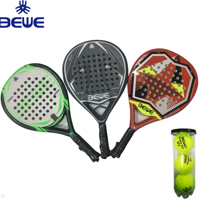Super Quality Custom 18K Carbon Paddle Racket Wholesale