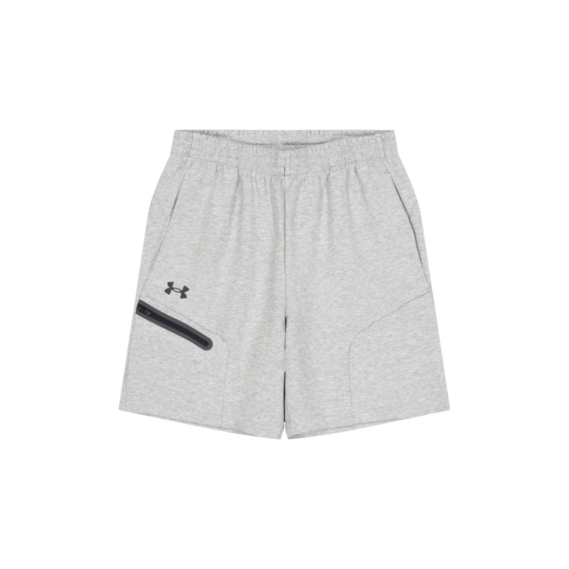 Ua Unstoppable Flc Shorts Mod Gray