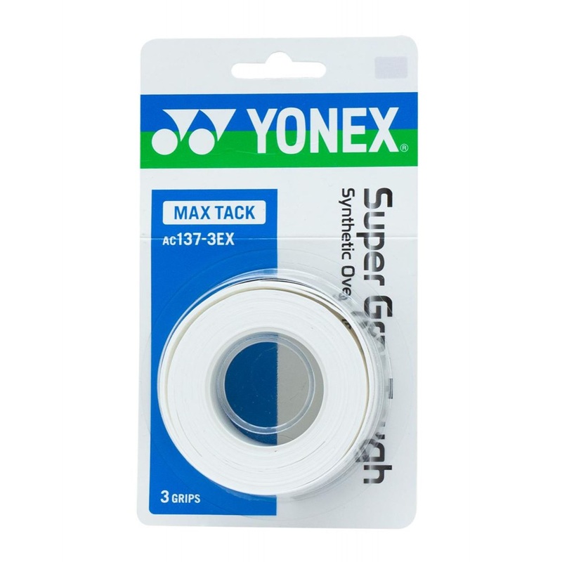 Yonex Super Grap Tough Max 3-pak (Hvid)