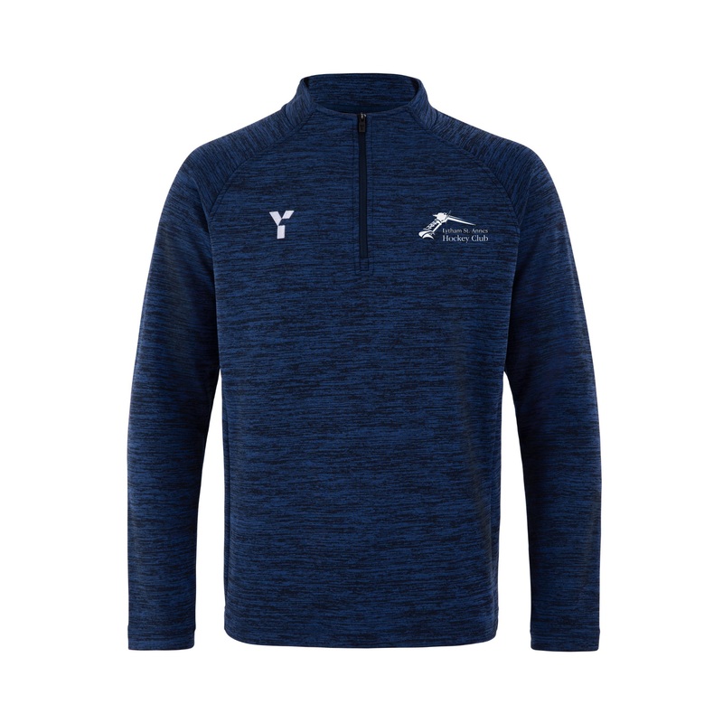 Lytham St Annes HC – Fugi Quarter Zip Unisex Navy Melange