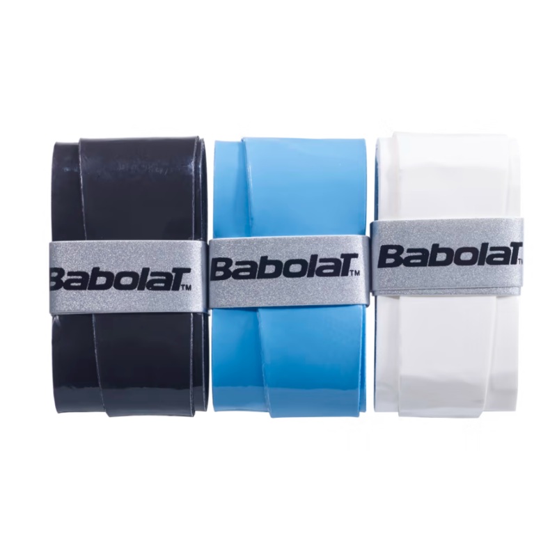 BABOLAT MY OVERGRIP X3 653052|Black/Blue/White|3 Pack
