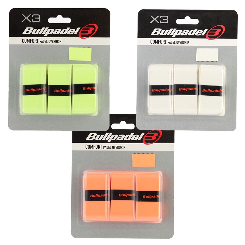 Bullpadel Comfort Padel Overgrip – 3 Pack