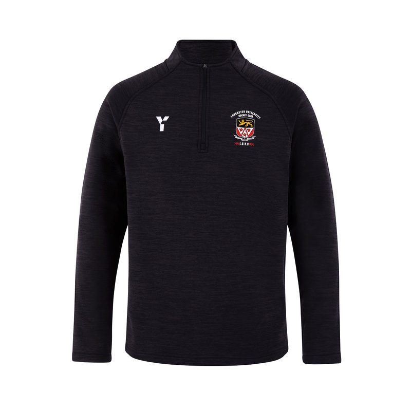 Lancaster University HC – Fugi Quarter Zip Unisex Black Melange