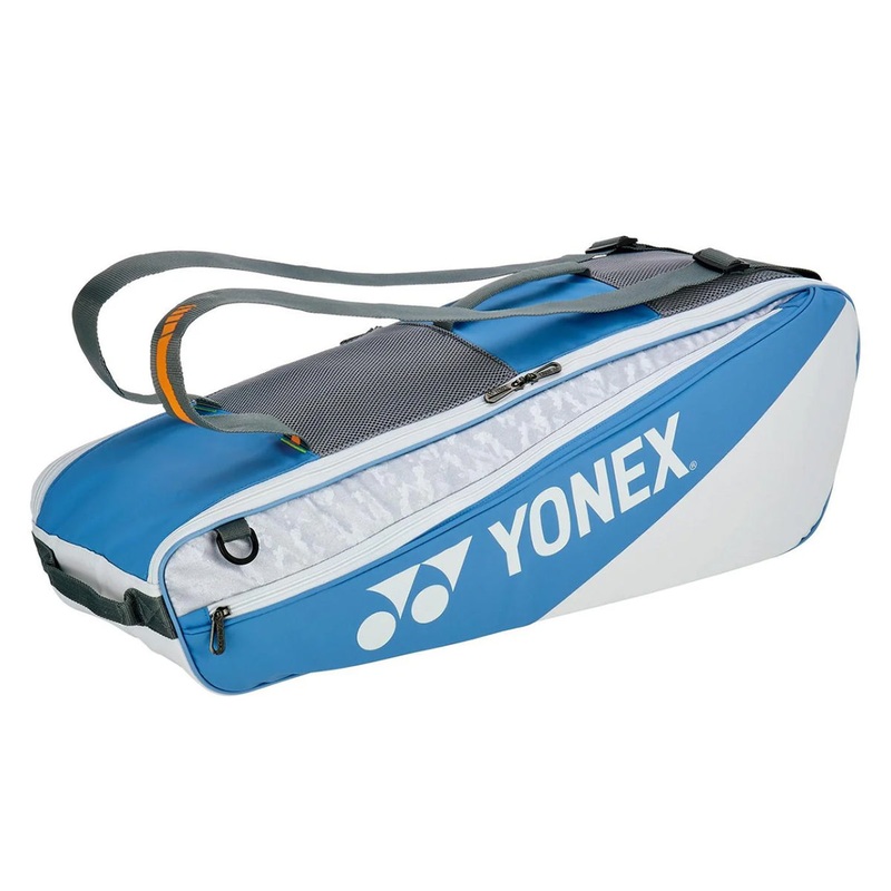 Yonex Club 6 Racket Bag|Greyish Blue|White