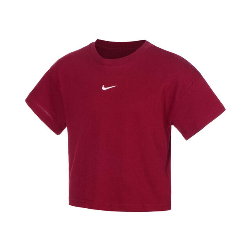 Boxy Essential T-Shirt Girls – Red