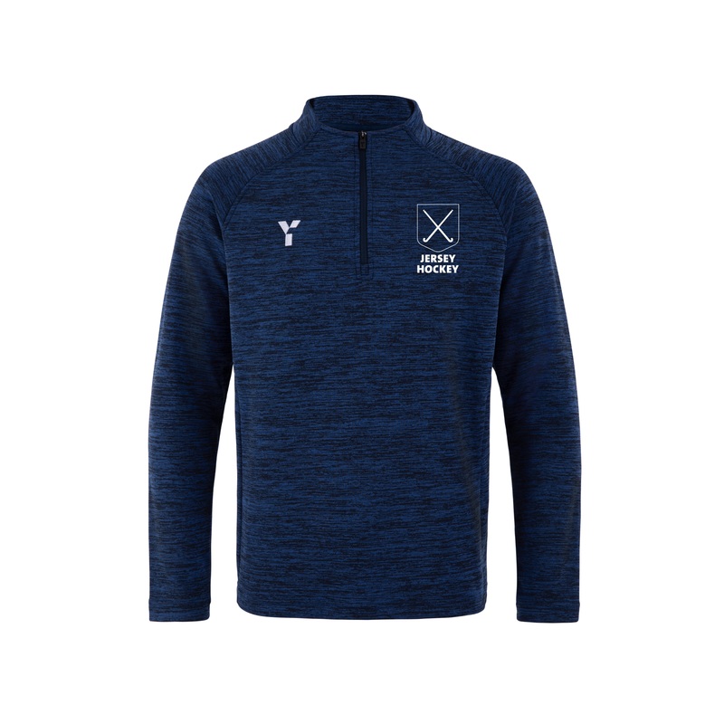 Jersey Hockey – Fugi Quarter Zip Unisex Navy Melange