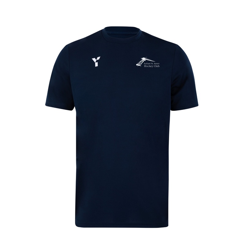 Lytham St Annes HC – Short Sleeve Training Top Men’s Navy