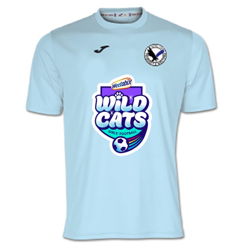 PWFC Wildcats Tee|6/5XS|4/3XS|2XS|XS|S|M|L|XL|Sky