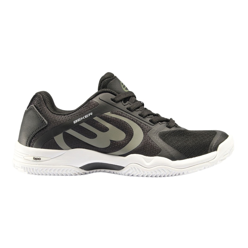 Bullpadel Men’s Beker 24 Padel Shoes Black Khaki