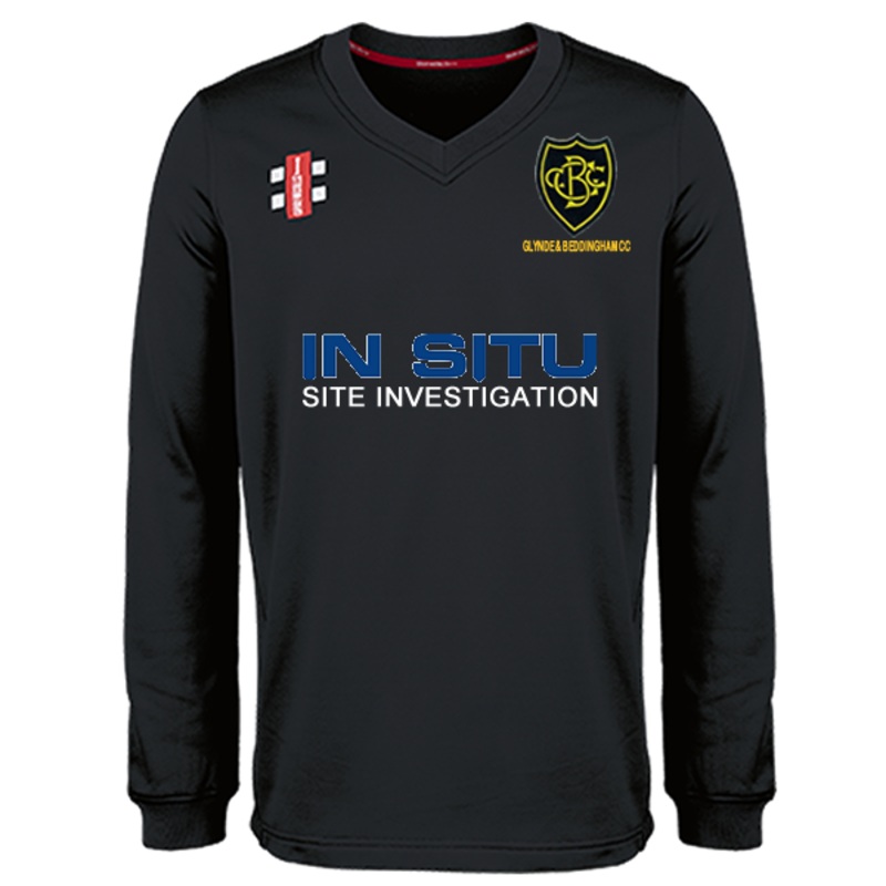 G&BCC Junior Section Sweater|Age 5/6|Age 7/8|Age 9/10|Age 11/12|XS|S|M|L|XL|XXL|Black