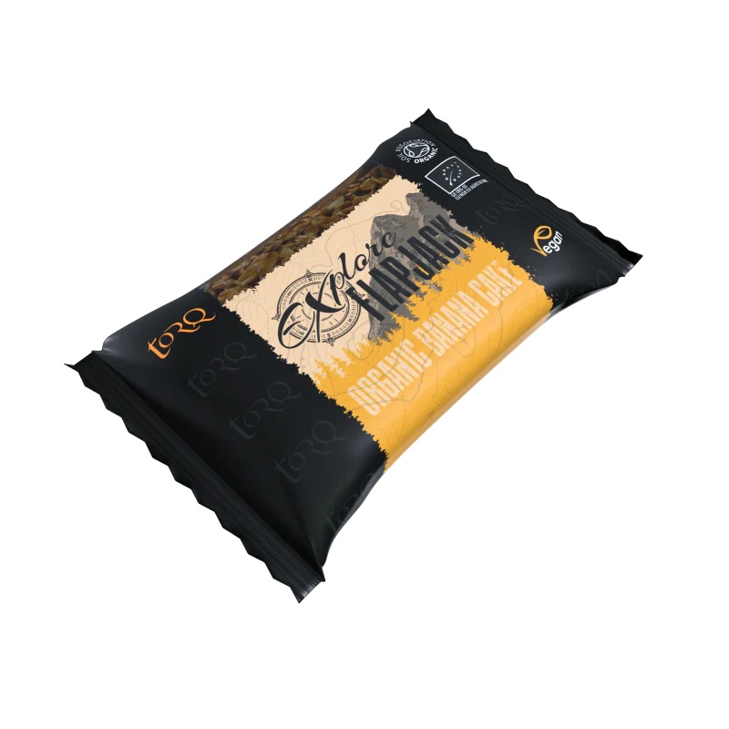 TORQ Explore Singe Flapjack Bar – Organic Banana Cake